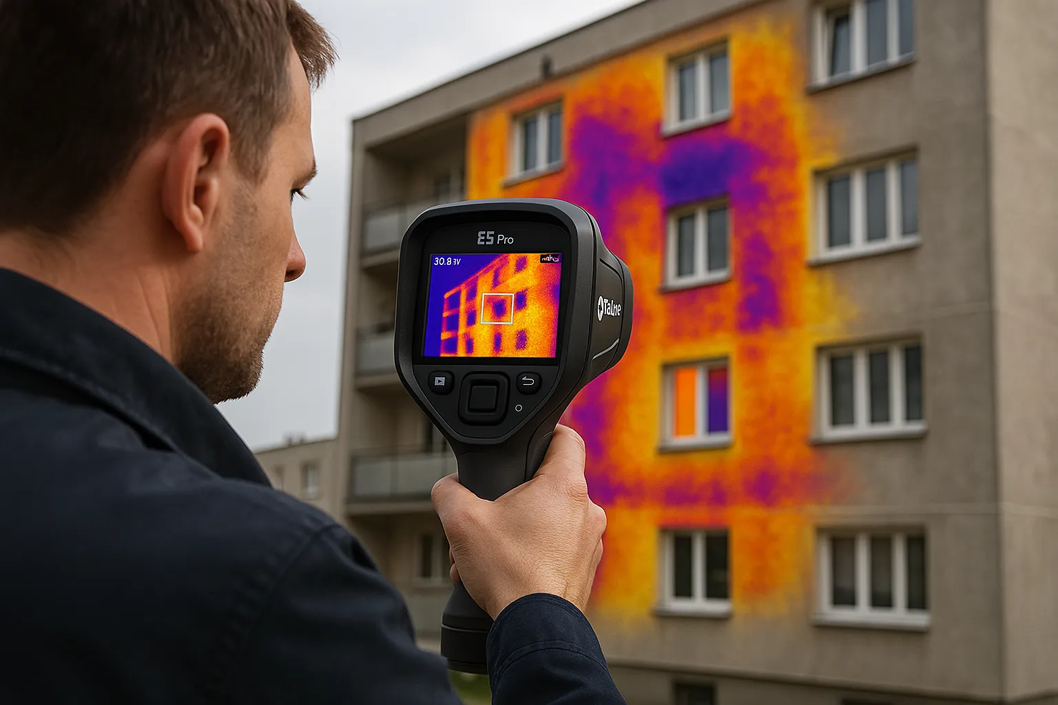 Analisi termografica di un edificio